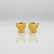 Topos Rostro Perro 0.95g / 5.8mm Oro Amarillo 18K