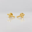 Topos Cruz 0.6g / 10.3mm Oro Amarillo 18K