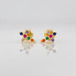 Topos Cruz 0.9g / 8.8mm Oro Amarillo 18K