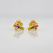 Topos Cruz 0.75g / 6.8mm Oro Amarillo 18K
