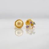 Topos Cruz 0.8g / 6.4mm Oro Amarillo 18K