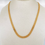 Cadena China 13.8gr / 56.5cm / 4.2mm Oro Amarillo Nac.Esp. 18K &
