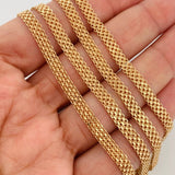 Cadena China 13.8gr / 56.5cm / 4.2mm Oro Amarillo Nac.Esp. 18K &