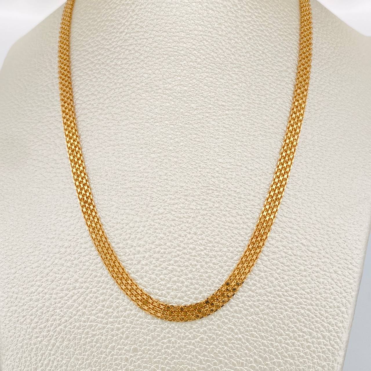 Cadena China 15.05gr / 60.5cm / 4.5mm Oro Amarillo 18K