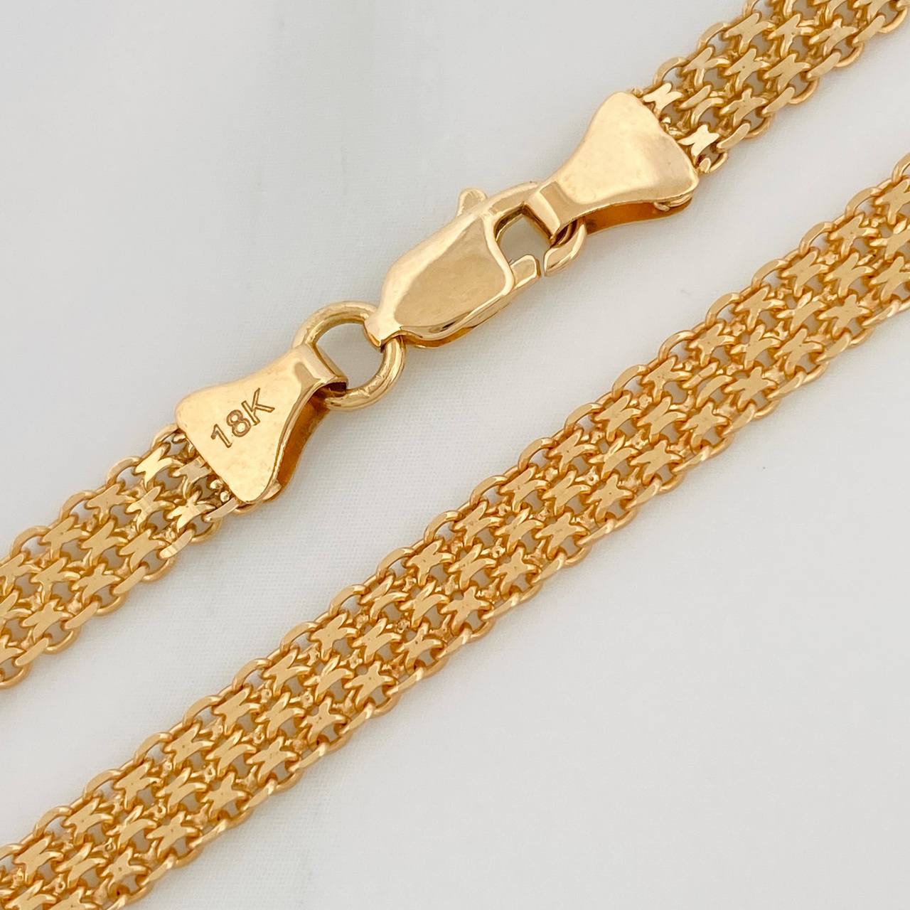 Cadena China 13.8gr / 56.5cm / 4.2mm Oro Amarillo Nac.Esp. 18K &