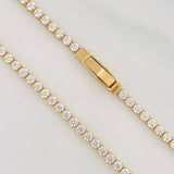 Pulso Tenis 2.95g / 20cm / 1.8mm Oro Amarillo 18K