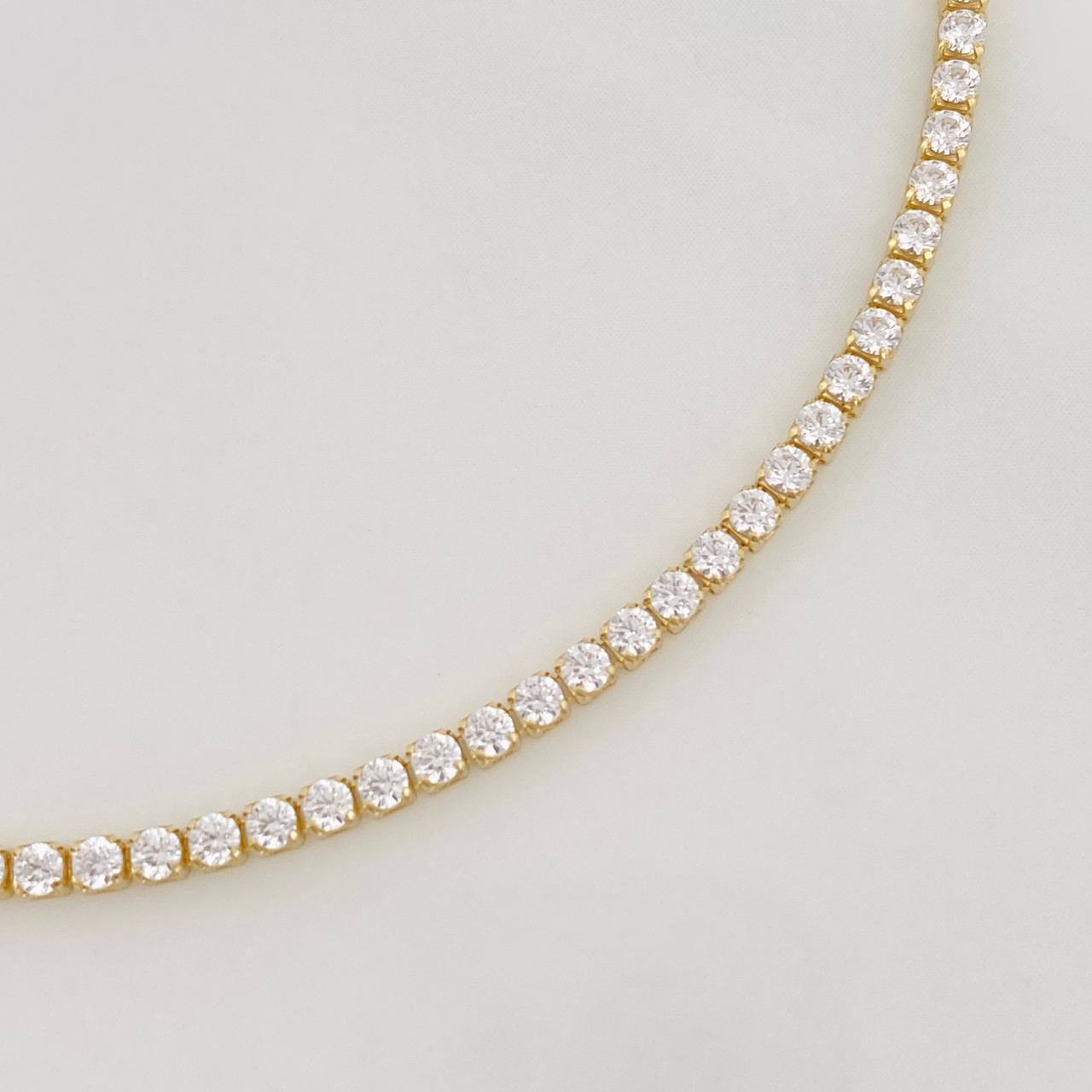 Pulso Tenis 2.95g / 20cm / 1.8mm Oro Amarillo 18K