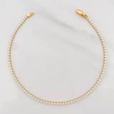 Pulso Tenis 2.95g / 20cm / 1.8mm Oro Amarillo 18K
