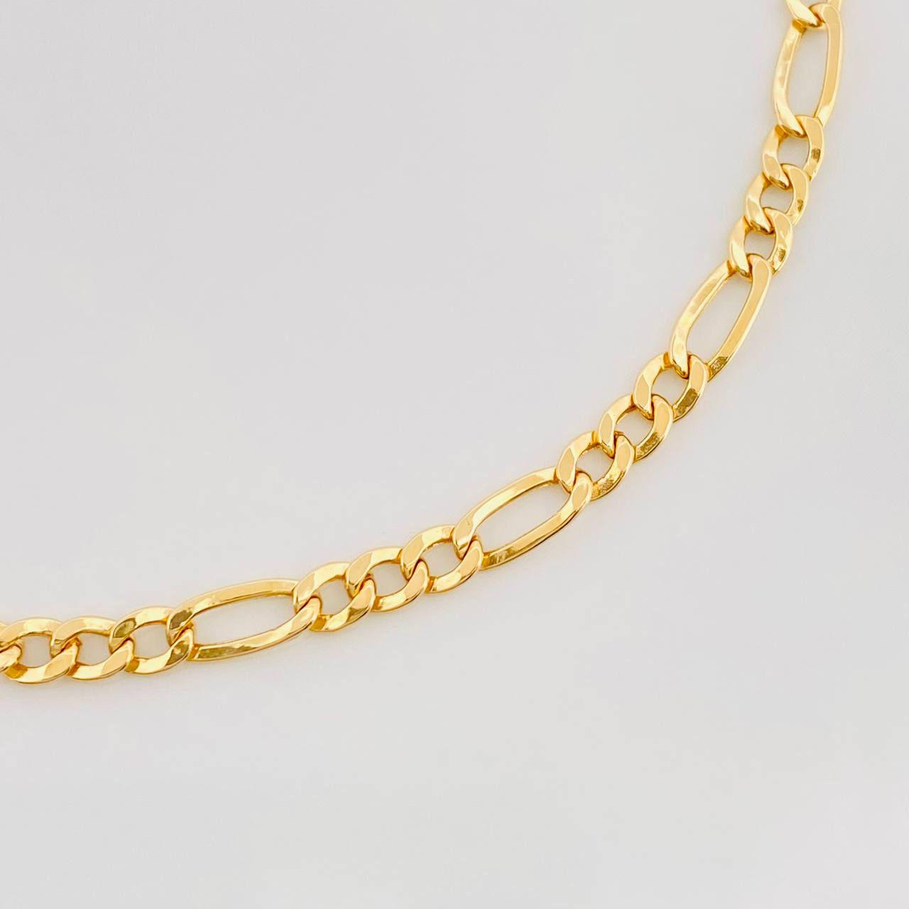 Pulso Figaro 1.65g / 20cm / 3.25mm Oro Amarillo 18K