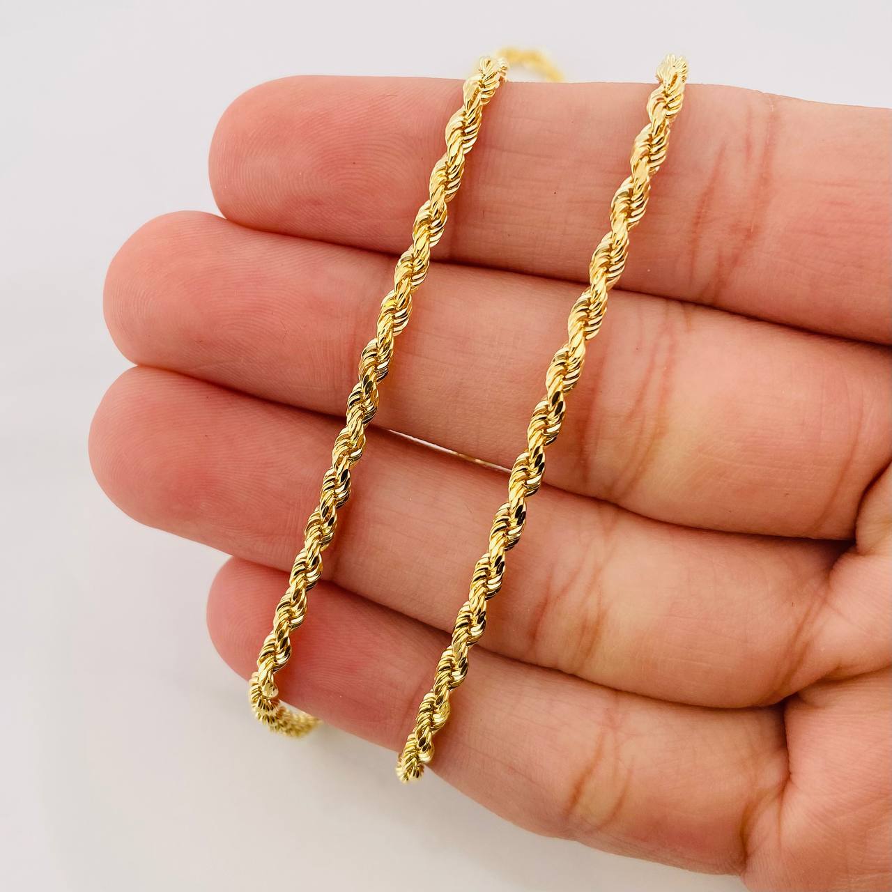 Cadena Lazo 3.55g / 50.5cm / 2.1mm Oro Amarillo 18K