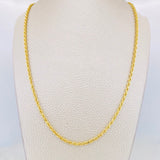 Cadena Lazo 5.9g / 61cm / 2.4mm Oro Amarillo 18K