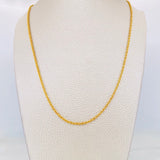 Cadena Lazo 3.55g / 50.5cm / 2.1mm Oro Amarillo 18K