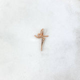 Dije Fé 0.45gr / 1.7cm / Oro Rosa