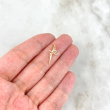 Dije Fé 0.45gr / 1.7cm / Oro Rosa