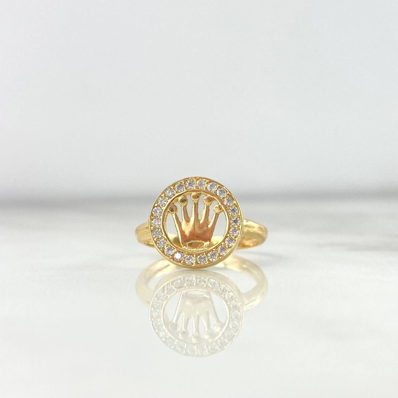 Anillo Rx Circular 2.55gr / T8 / Oro Amarillo 18K *