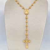 Rosario Virgen De Guadalupe 12.85gr / 60cm / Oro Amarillo 18K +