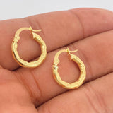 Candongas Sandra 1.5gr / 1.7cm / Oro Amarillo 18K +