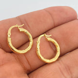 Candongas Sandra 1.7gr / 2cm / Oro Amarillo 18K +