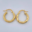 Candongas Sandra 1.5gr / 1.7cm / Oro Amarillo 18K +