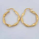 Candongas Bella 2.35gr / 2.7cm / Oro Amarillo 18K %