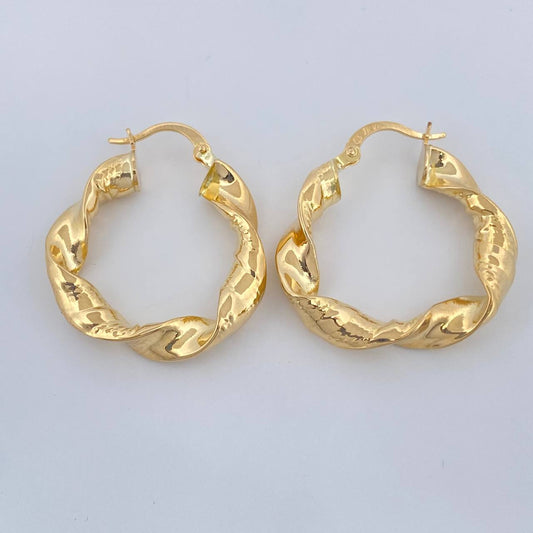 Candongas Remi 3.95gr / 2.8cm / Oro Amarillo 18K %