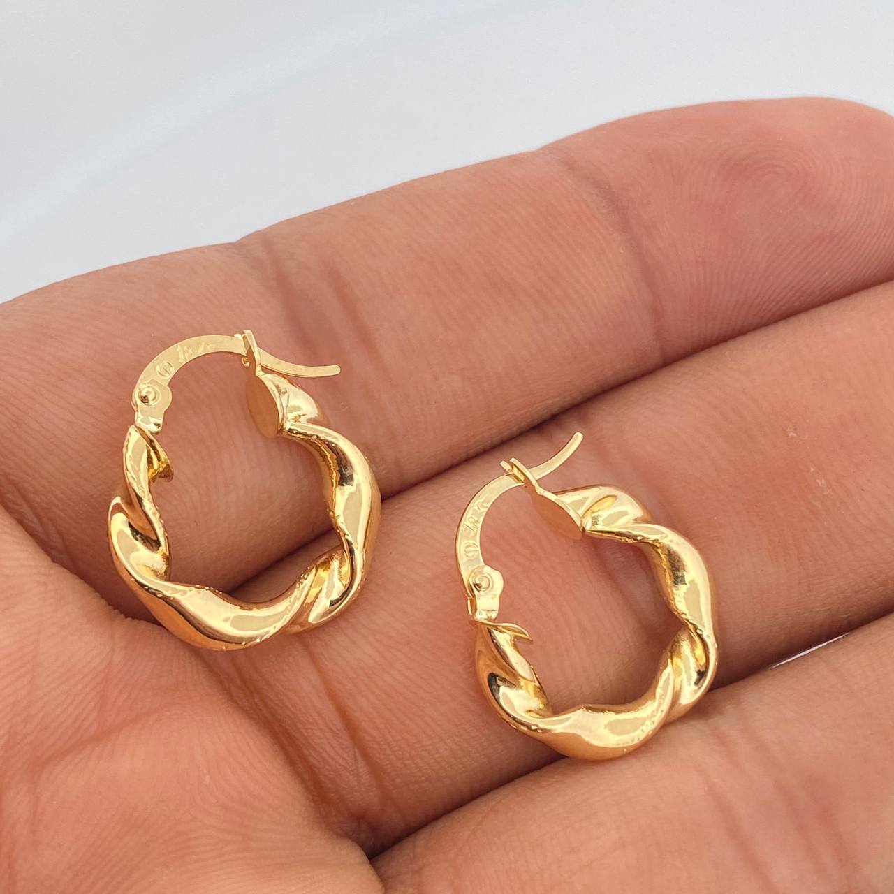 Candongas Deis 1.95gr / 2cm / Oro Amarillo 18K +