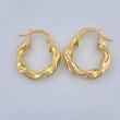 Candongas Deis 1.95gr / 2cm / Oro Amarillo 18K +