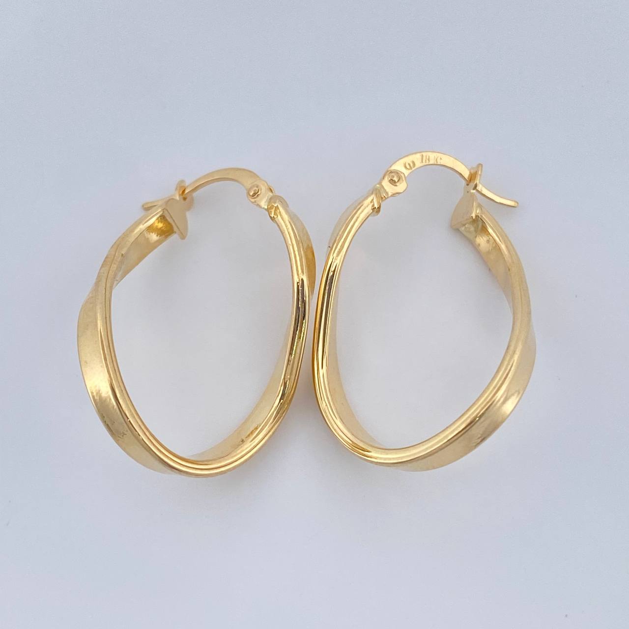 Candongas Clau 2.25gr / 2.8cm / Oro Amarillo 18K +