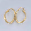 Candongas Clau 2.25gr / 2.8cm / Oro Amarillo 18K +