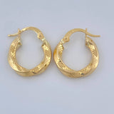Candongas Yuli 1.75gr / 1.8cm / Oro Amarillo 18K +