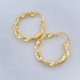 Candongas Milu 3gr / 2.7cm / Oro Amarillo 18K +