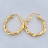 Candongas Milu 3gr / 2.7cm / Oro Amarillo 18K +