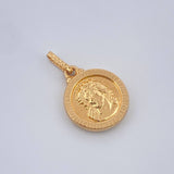 Dije Rostro Cristo 0.95gr / 1.9cm / Oro Amarillo 18K %