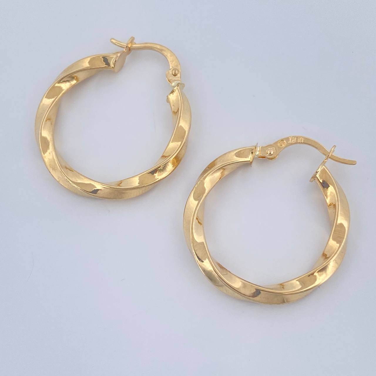 Candongas Kari 2.25gr / 2.5cm / Oro Amarillo 18K %