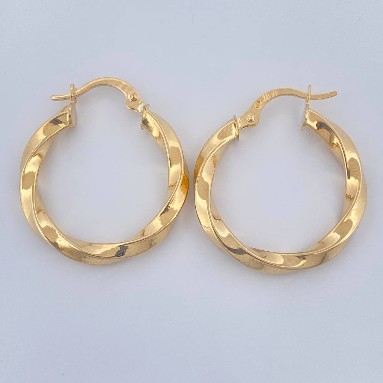 Candongas Kari 2.25gr / 2.5cm / Oro Amarillo 18K %