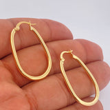 Candongas Jass 2.35gr / 3.5cm / Oro Amarillo 18K +