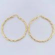 Candongas Amber 3.05gr / 5cm / Oro Amarillo 18K +