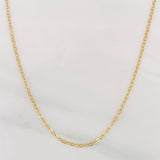 Cadena Aro Seguido 1.9g / 50cm / 1.4mm Oro Amarillo 18K