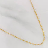Cadena Aro Seguido 1.9g / 50cm / 1.4mm Oro Amarillo 18K