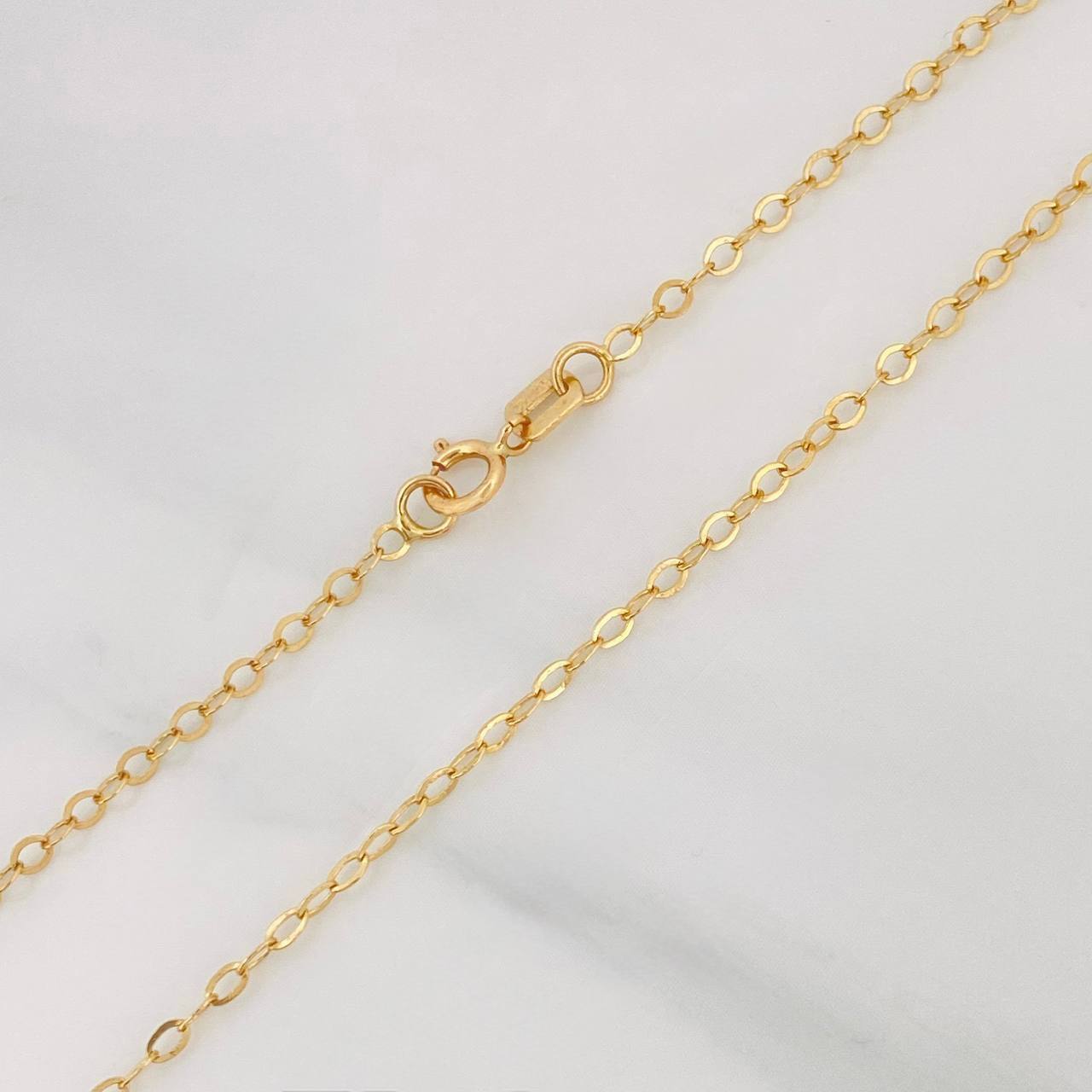 Cadena Aro Seguido 1.9g / 50cm / 1.4mm Oro Amarillo 18K