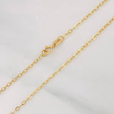 Cadena Aro Seguido 1.9g / 50cm / 1.4mm Oro Amarillo 18K