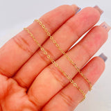 Cadena Aro Seguido 1.9g / 50cm / 1.4mm Oro Amarillo 18K