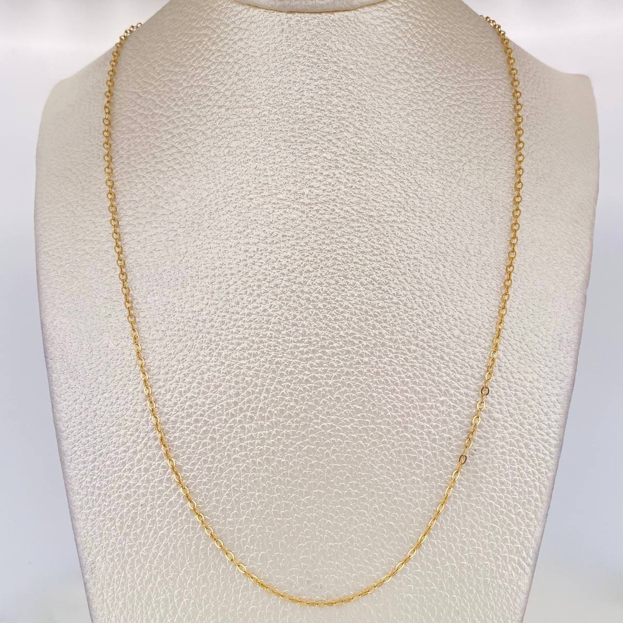 Cadena Aro Seguido 1.9g / 50cm / 1.4mm Oro Amarillo 18K