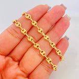 Cadena GC 10.7g / 60cm / 5.36mm Oro Amarillo 18K