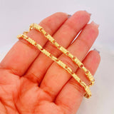 Cadena Rustica Barril 14.20g / 60cm / 3.34mm Oro Amarillo 18K