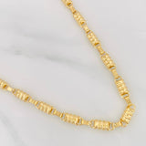 Cadena Rustica Barril 14.20g / 60cm / 3.34mm Oro Amarillo 18K