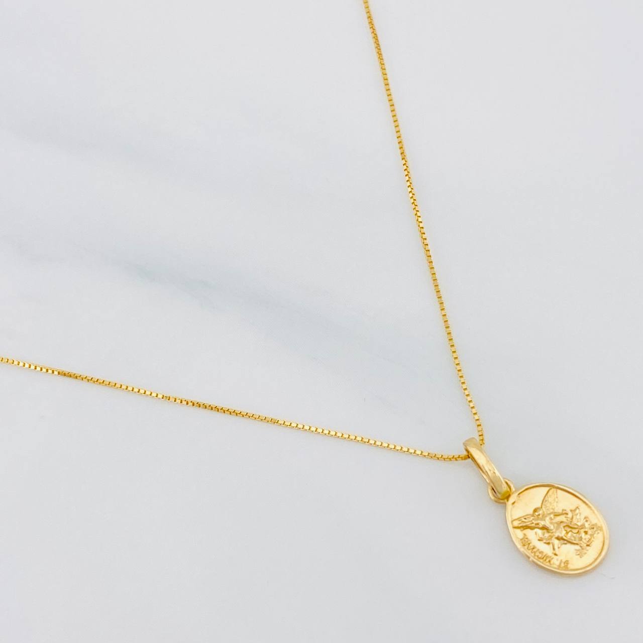 Set Cadena 45 + Dije Oro Amarillo / 1.7g / 50cm Oro Amarillo 18K