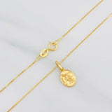 Set Cadena 45 + Dije Oro Amarillo / 1.7g / 50cm Oro Amarillo 18K