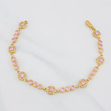 Pulso Halo Tennis 9.4g / 18cm / 4mm Oro Amarillo 18K