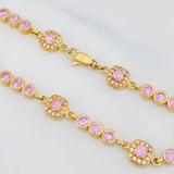 Pulso Halo Tennis 9.4g / 18cm / 4mm Oro Amarillo 18K